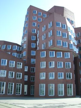 Düsseldorf : Medienhafen, Gehry Bauten